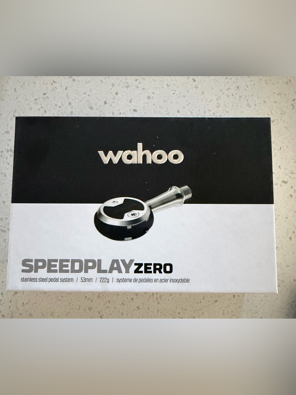 Wahoo Speedplay Zero Pedal - Silver & Black